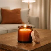 BOUGIE PARFUMEE PERSONNALISABLE 'LINNA LIEGE'